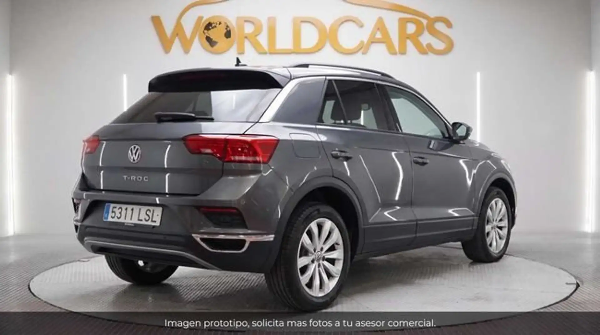Volkswagen T-Roc 2.0TDI Sport Gris - 2