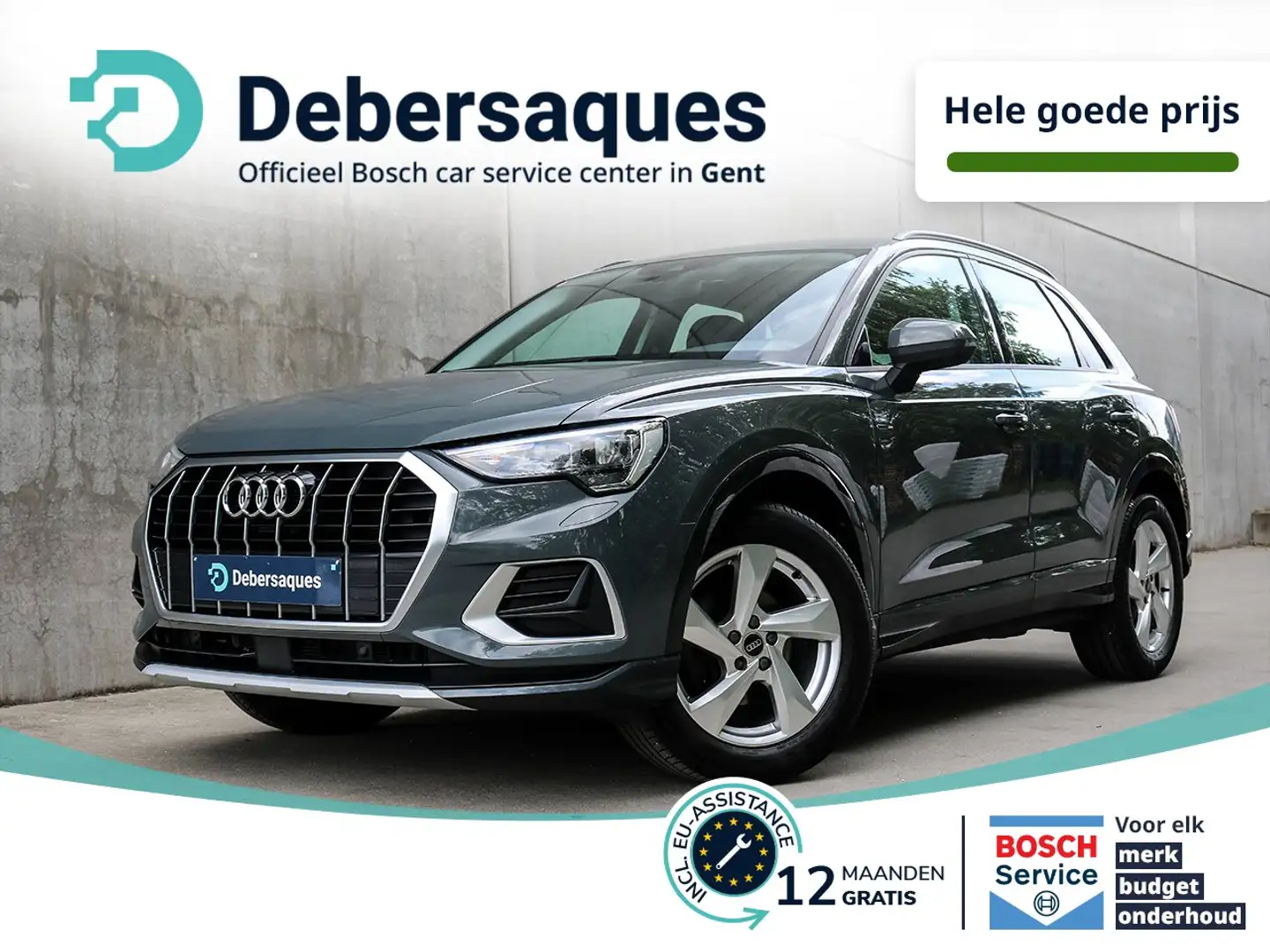 Audi Q3 1.5 TFSI S-TRONIC 150PK DSG ZETELVERWARMING APP Gris - 1