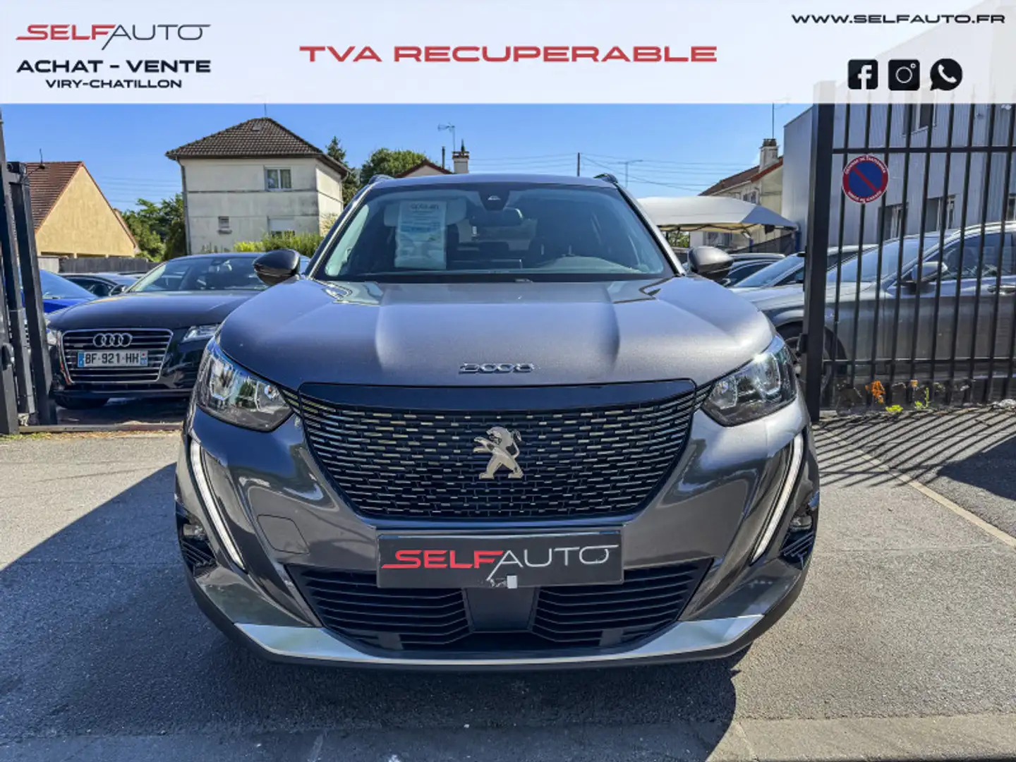 Peugeot 2008 1.5 BLUEHDI 130CH S\u0026S ALLURE BUSINESS EAT8 Gris - 2