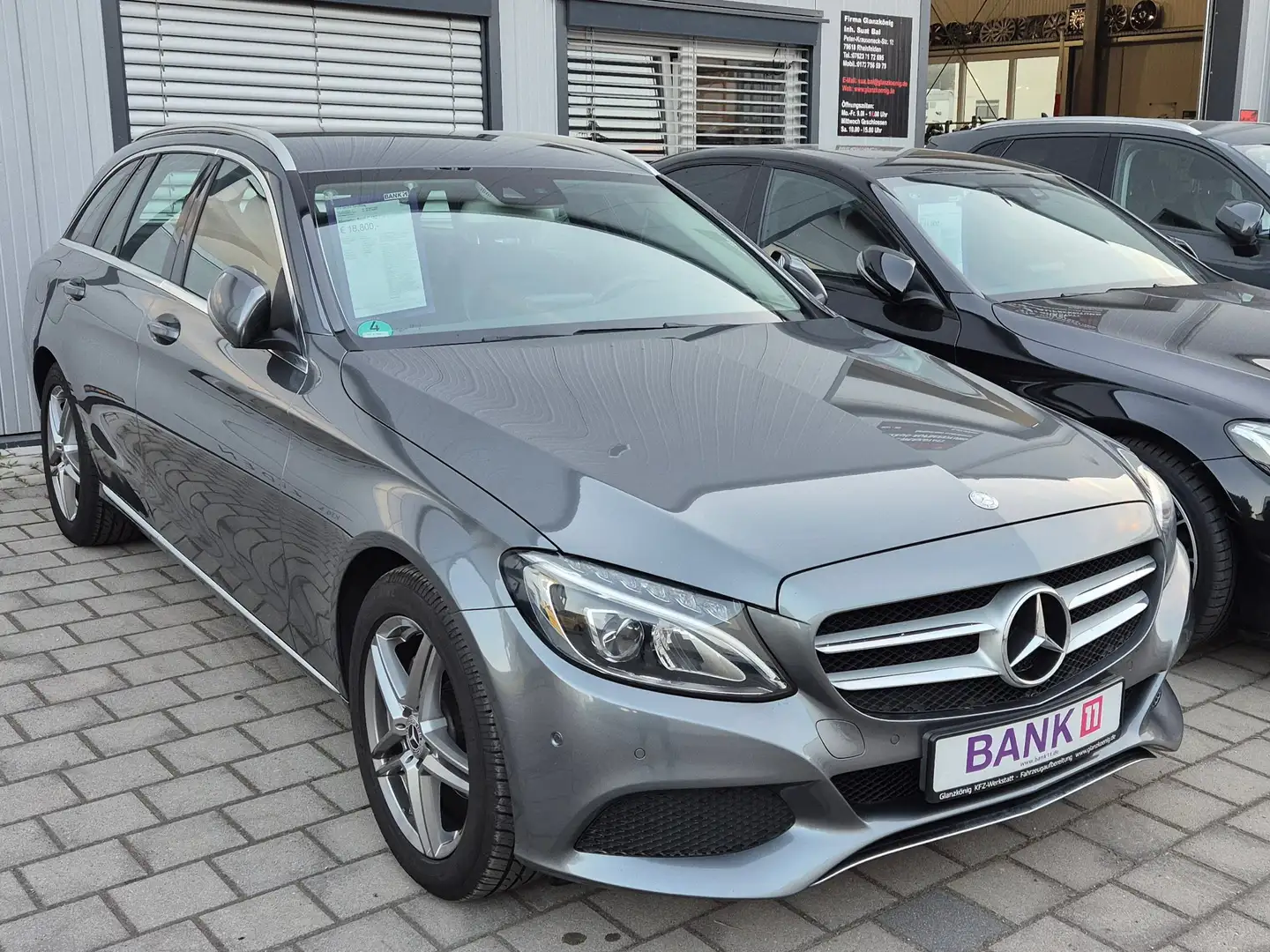 Mercedes-Benz C 180 C 180 T CGI (205.240) Kombi Gris - 2
