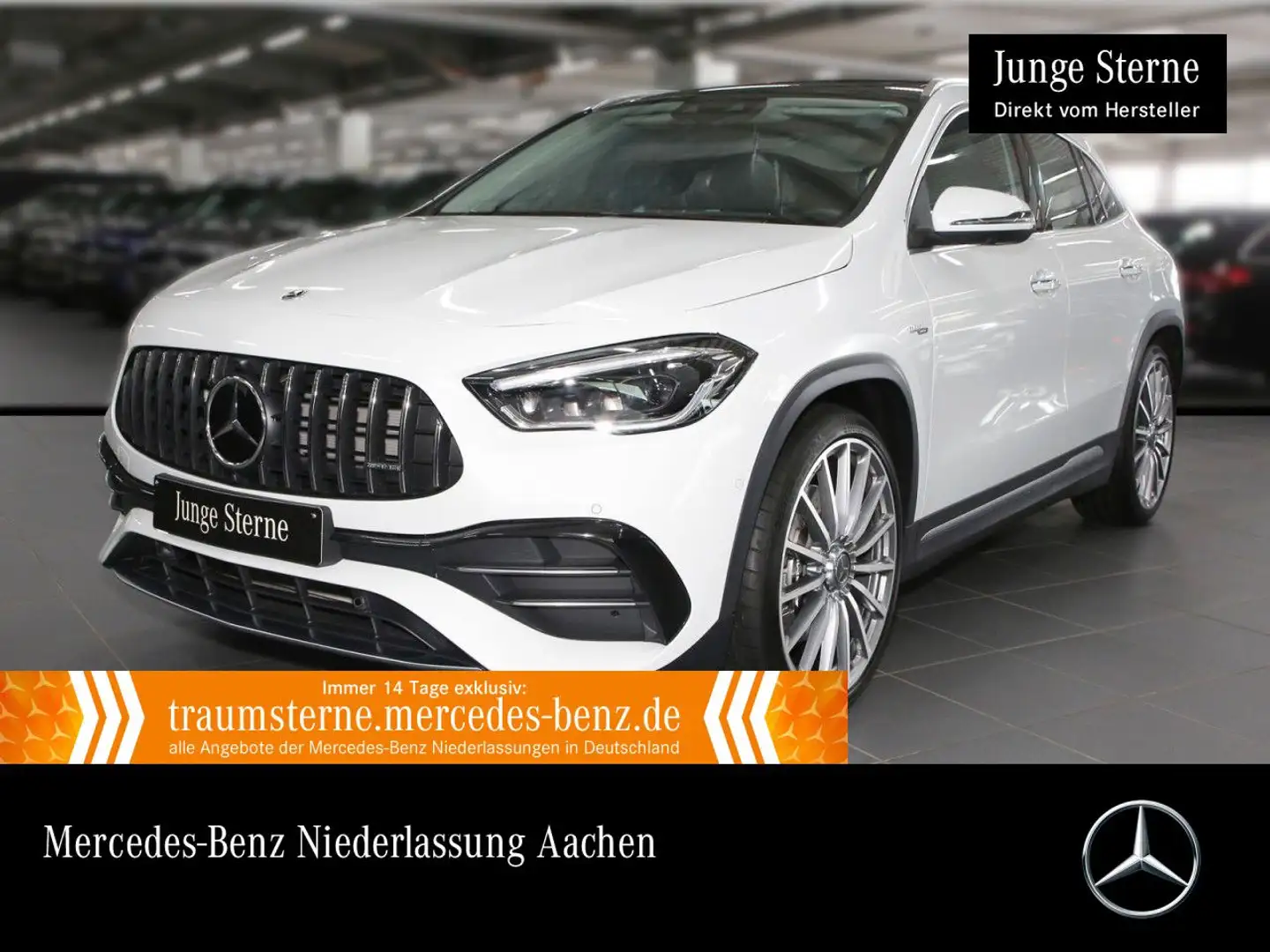 Mercedes-Benz GLA 45 AMG GLA 45 4M PANO+360°+MULTIBEAM+BURMESTER+HUD+8G White - 1
