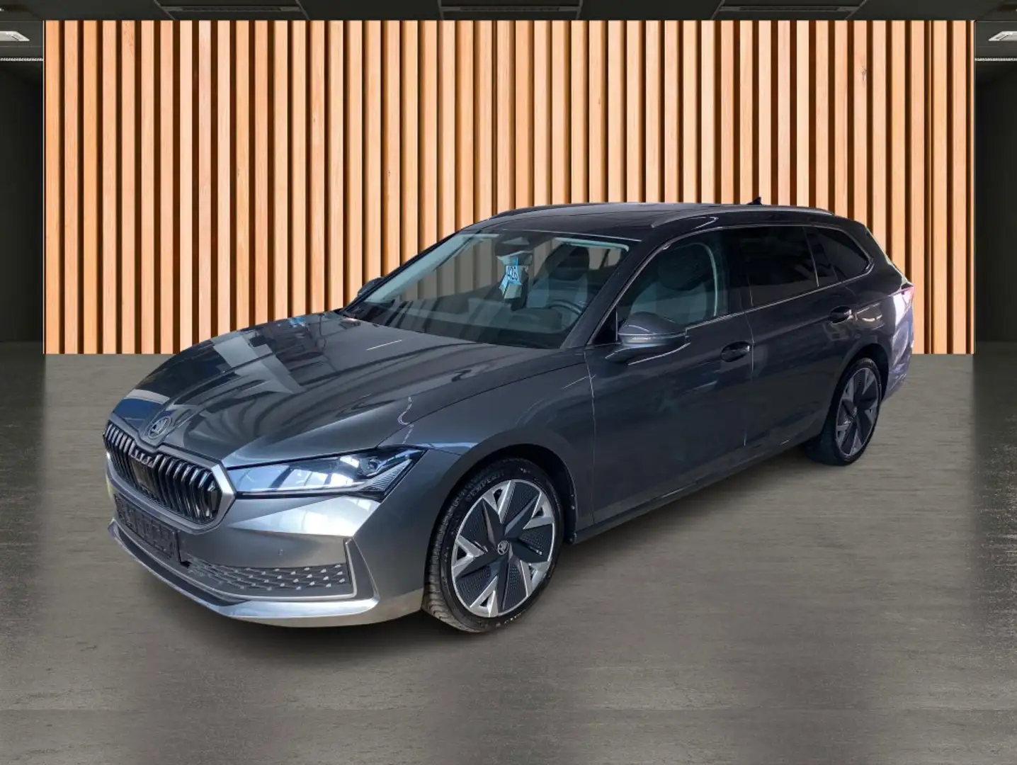 Skoda Superb Combi 2.0 TDI DSG 4x4 Selection*Pano*AHK* Grau - 2