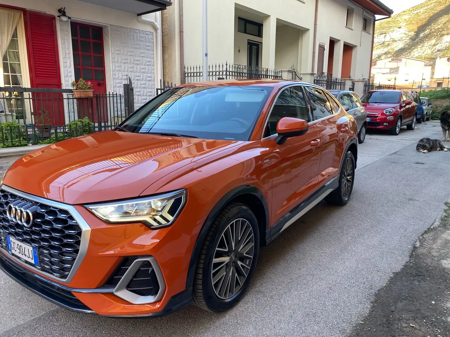 Audi Q3 Q3 Sportback 35 2.0 tdi S line edition quattro Orange - 1