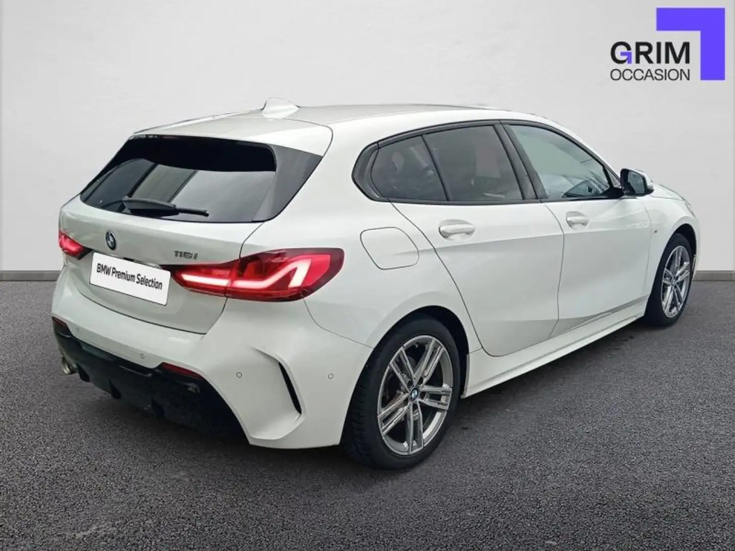 BMW 116 116iA 109ch Edition M Design DKG7 Blanc - 2