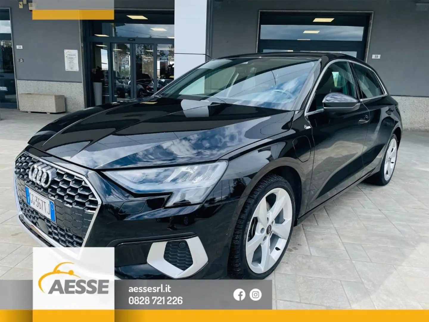 Audi A3 SPB 40 TFSI e S tronic PHEV Business Advanced Zwart - 1