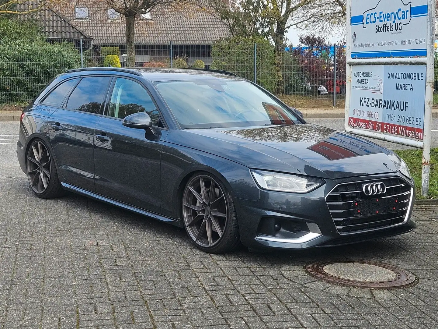 Audi A4 Avant 45 TDI quattro advanced Tiptronic Gris - 1