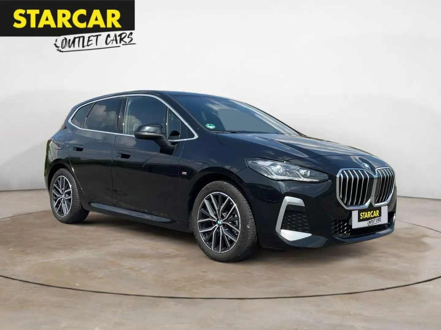 BMW 218 218i ACTIVE TOURER M-SPORTPAKET+ACC+ALCANTARA+RFK Black - 1