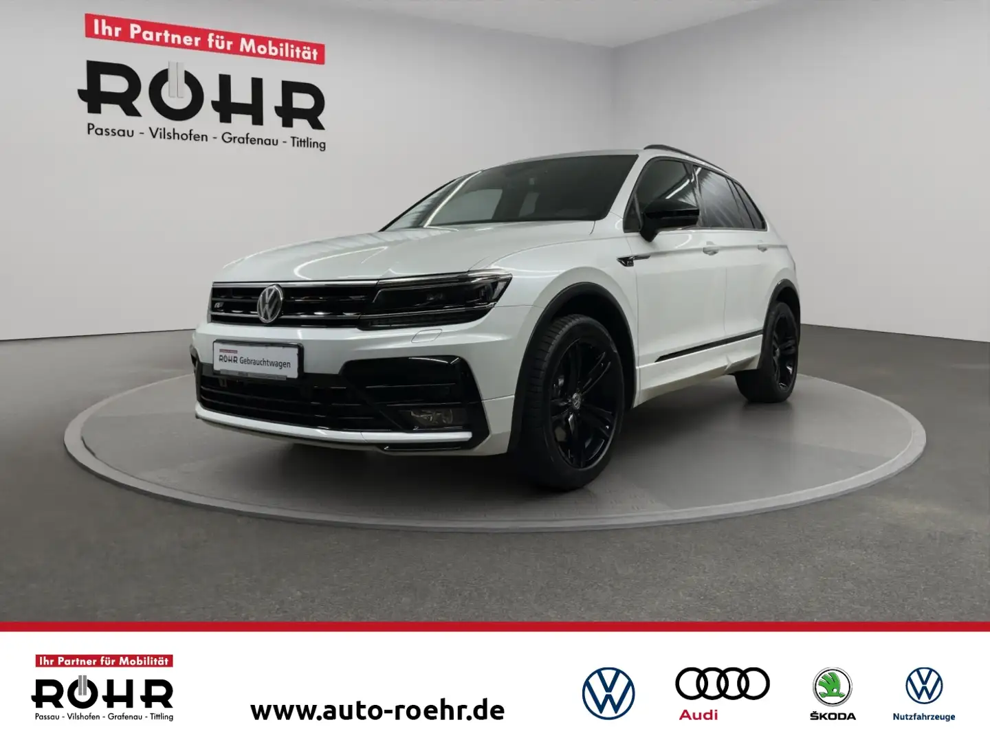 Volkswagen Tiguan Highline (AHK.Navi.LED.DAB+) 2.0 TDI DSG Blanc - 1