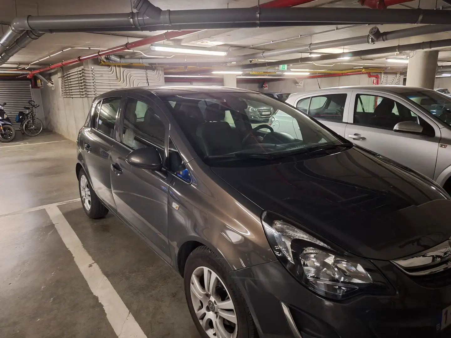 Opel Corsa Corsa 1.0 12V Enjoy Gris - 2