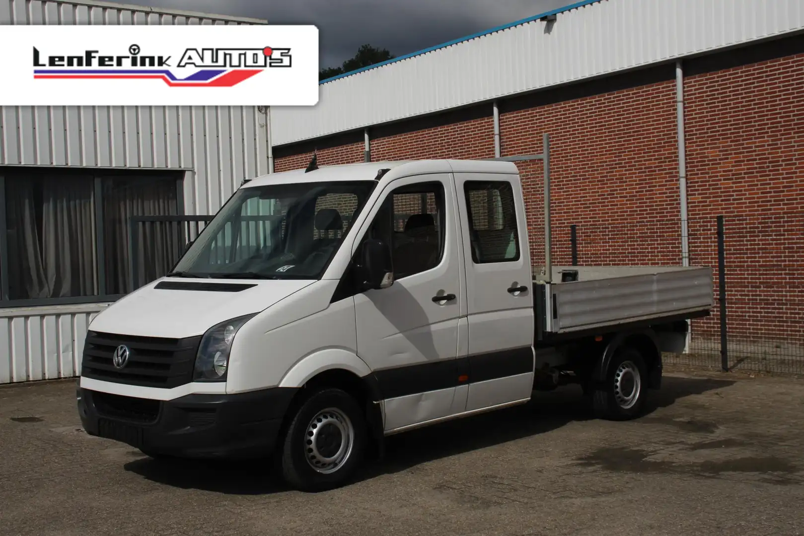 Volkswagen Crafter 2.0 TDI 143 pk Pick Up / Open Laadbak Airco Trekha White - 1