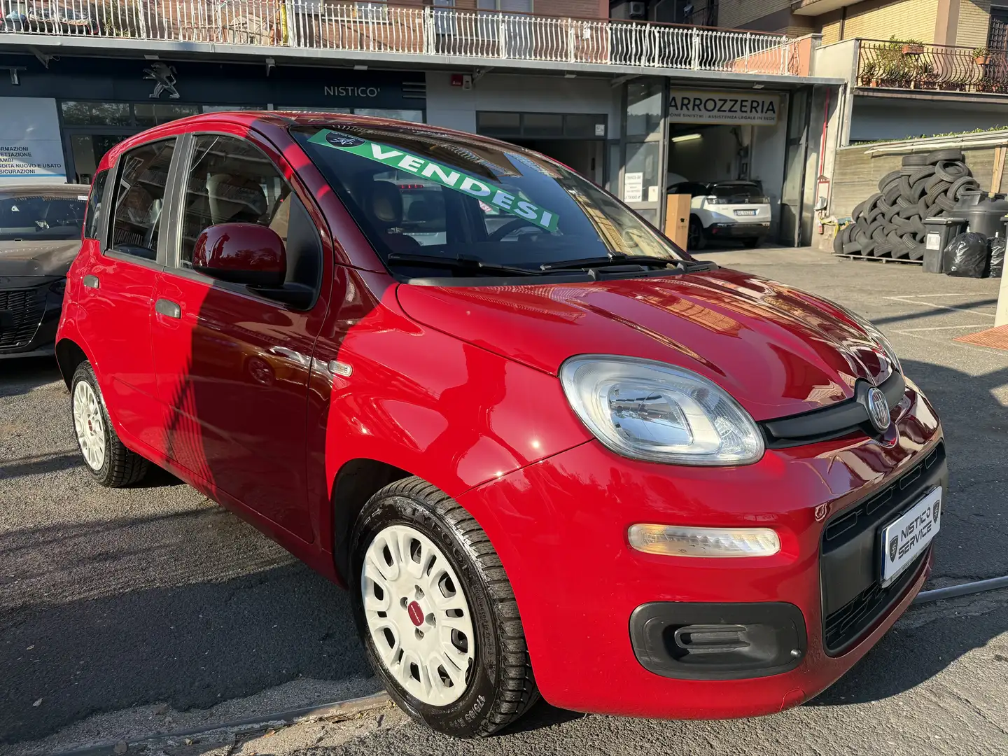 Fiat Panda Panda III 2012 1.3 mjt 16v Easy s Rosso - 1