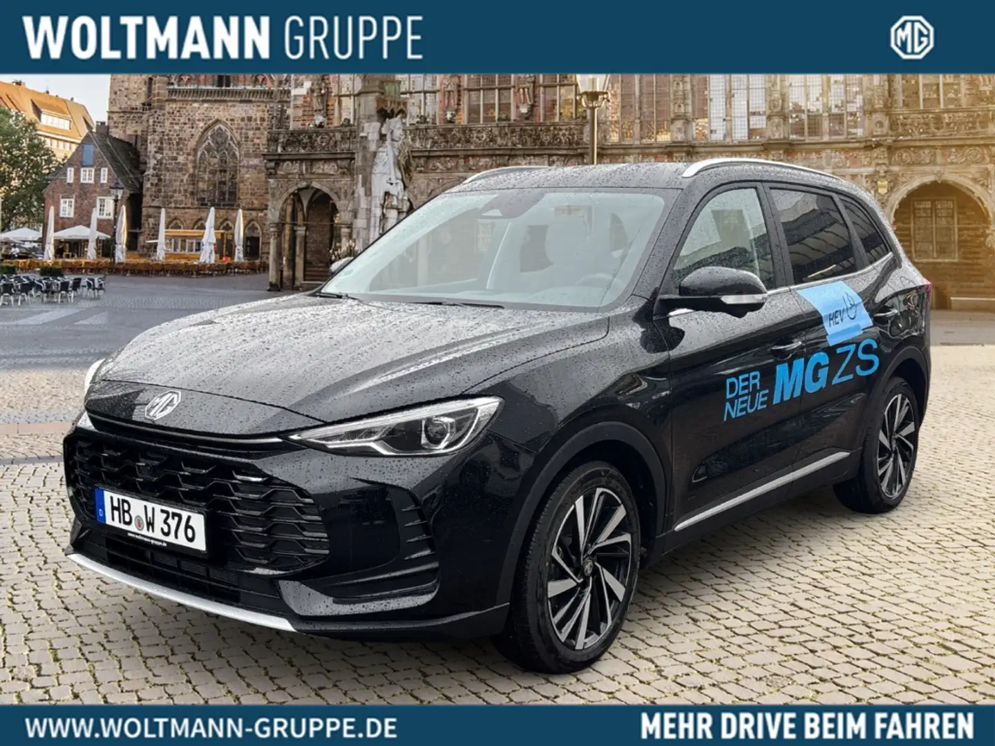 MG ZS Luxury Vorführwagen, inkl. Allwetterreifen, Navi d Zwart - 1