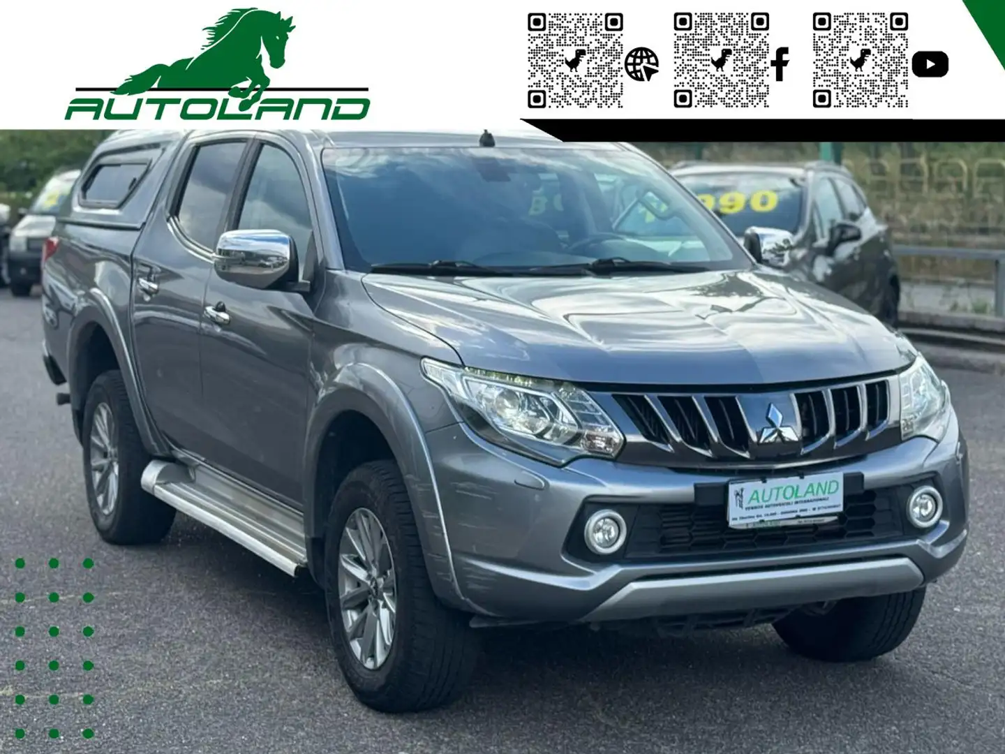 Mitsubishi L200 2.4 DI-D/181CV Double Cab Intense Hp Mivec SDA Grigio - 1