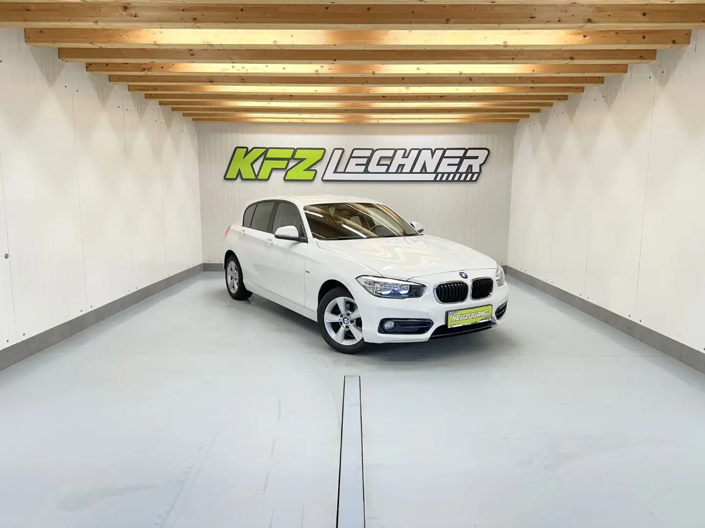 BMW 116 i "Sport Line" SITZH*PDC**TEMPOMAT*FREISPR" Weiß - 1