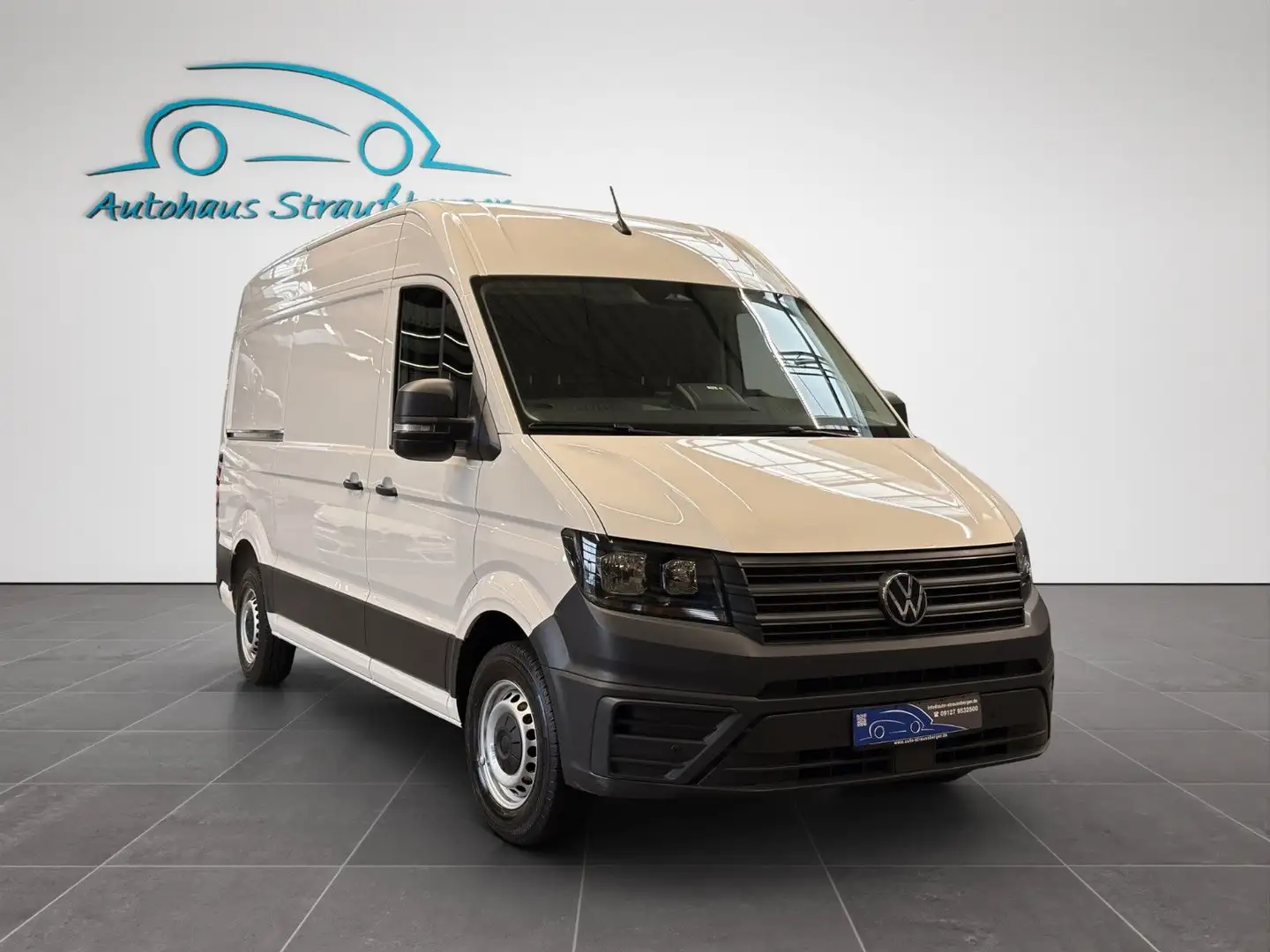 Volkswagen Crafter Kaste 35 MR Hochdach FWD Klima RFK SHZ Blanc - 2