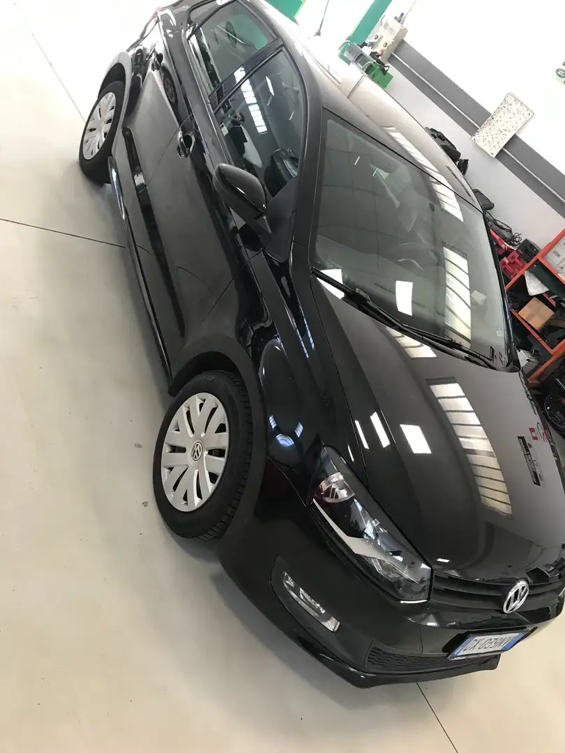 Volkswagen Polo Polo V 2009 benzina 5P 1.2 70 cv-NEOPATENTATI Zwart - 2
