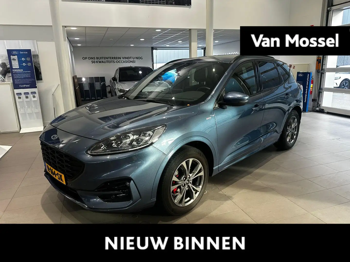 Ford Kuga 1.5 EcoBoost ST-Line X | TREKHAAK | CARPLAY | NAVI Blauw - 1