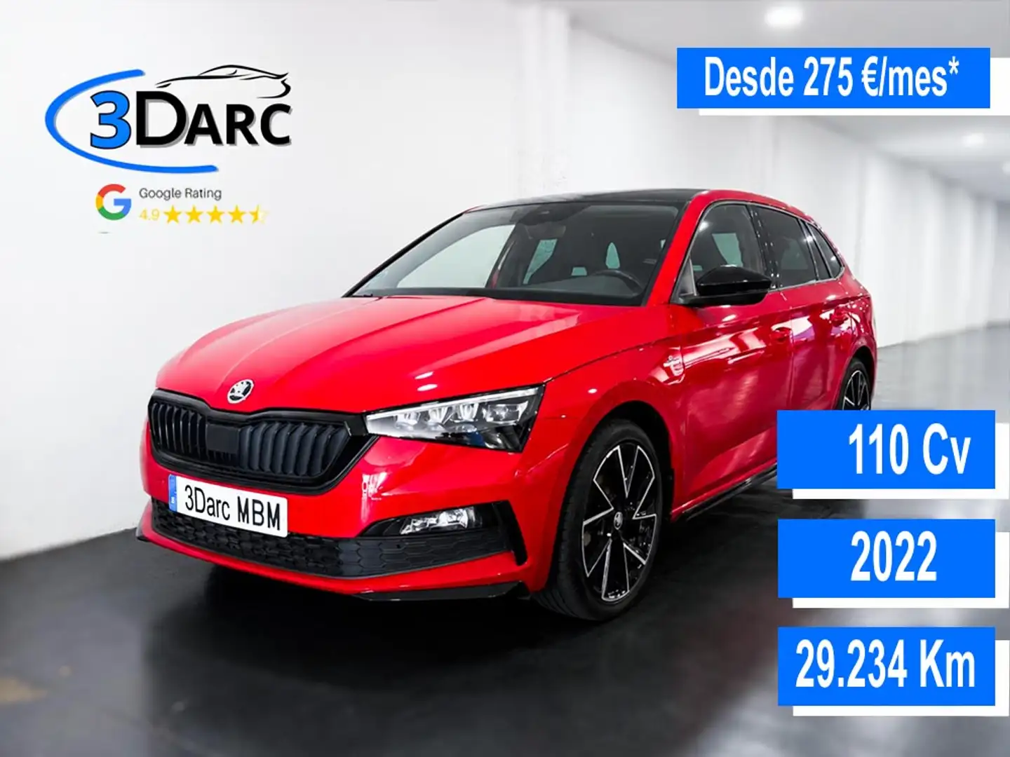 Skoda Scala 1.0 TSI Montecarlo DSG 81kW - 1