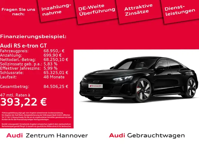 Audi RS e-tron GT quattro Matrix Standklima Pano B&O