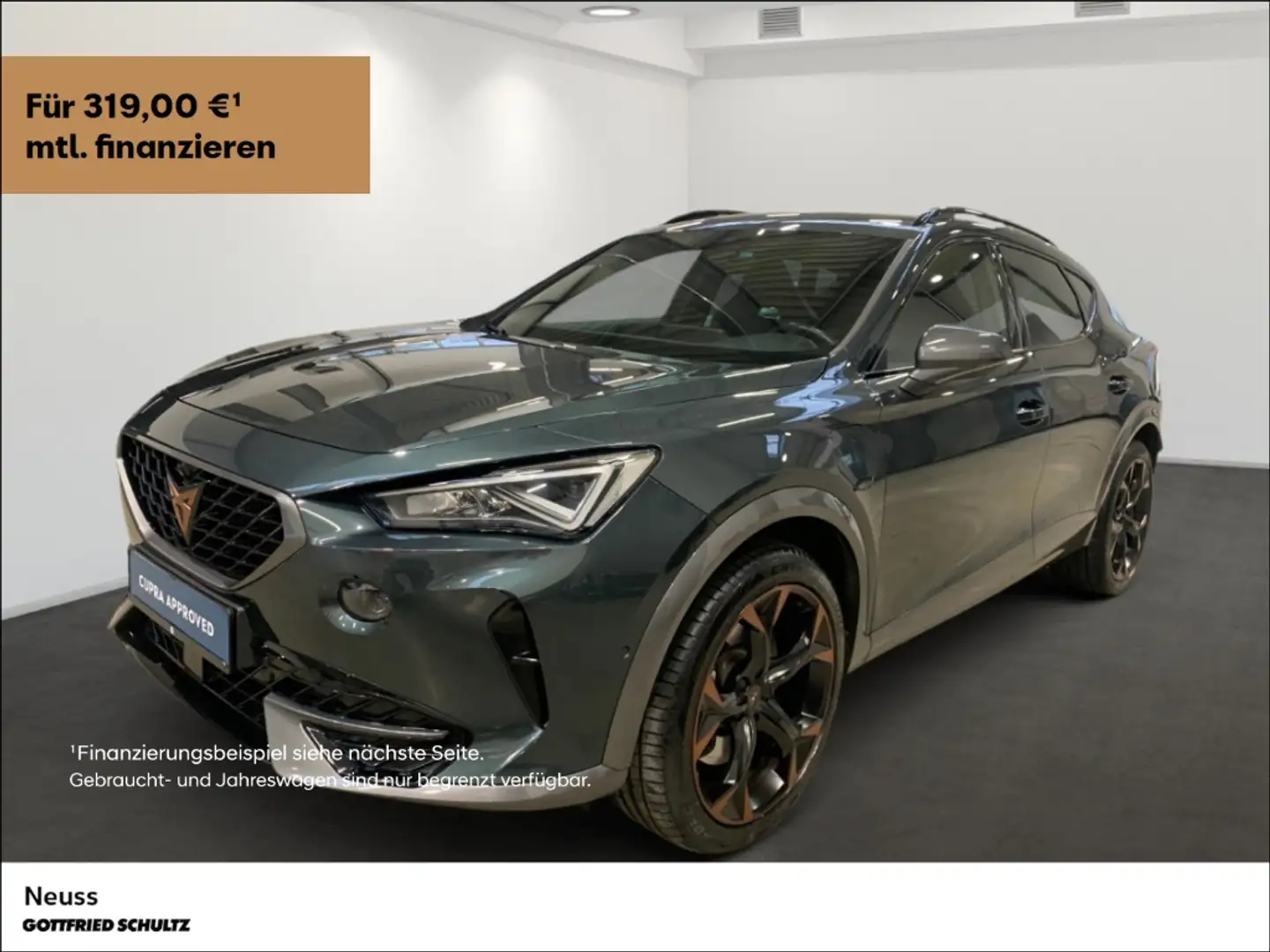 CUPRA Formentor VZ HYBRID AHK SITZHEIZUNG NAVI EINPARKHILFE Verde - 1