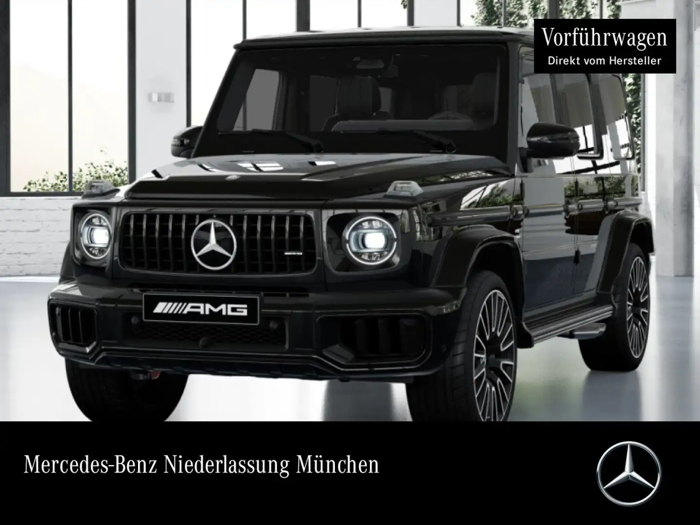Mercedes-Benz G 63 AMG Burmester 3D Perf-Abgas 360° Stdhzg SHD Schwarz - 1