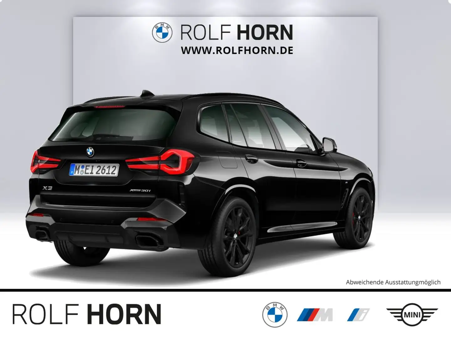 BMW X3 xDrive30i M Sportpaket HUD Pano H/K Laser 20" Schwarz - 2