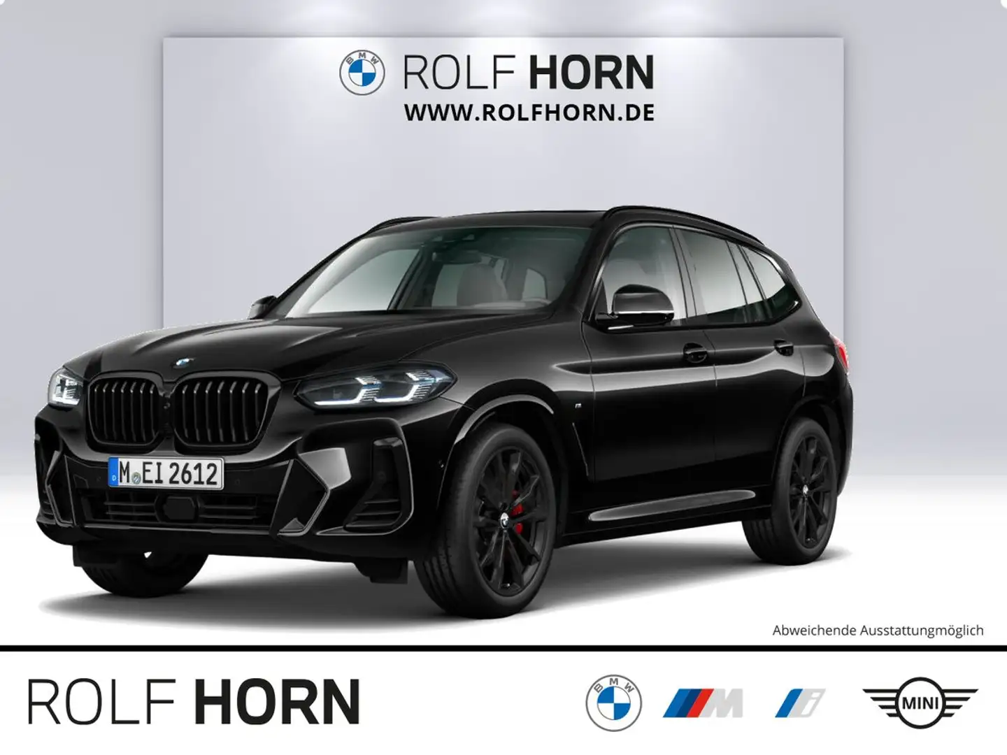 BMW X3 xDrive30i M Sportpaket HUD Pano H/K Laser 20" Schwarz - 1