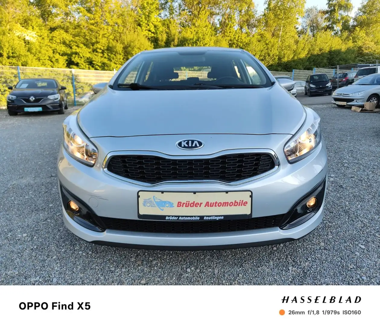 Kia Ceed / cee'd Ceed 1,6 GDI Edition7 "1HAND "Bluetooth "NEU TÜV Argent - 2