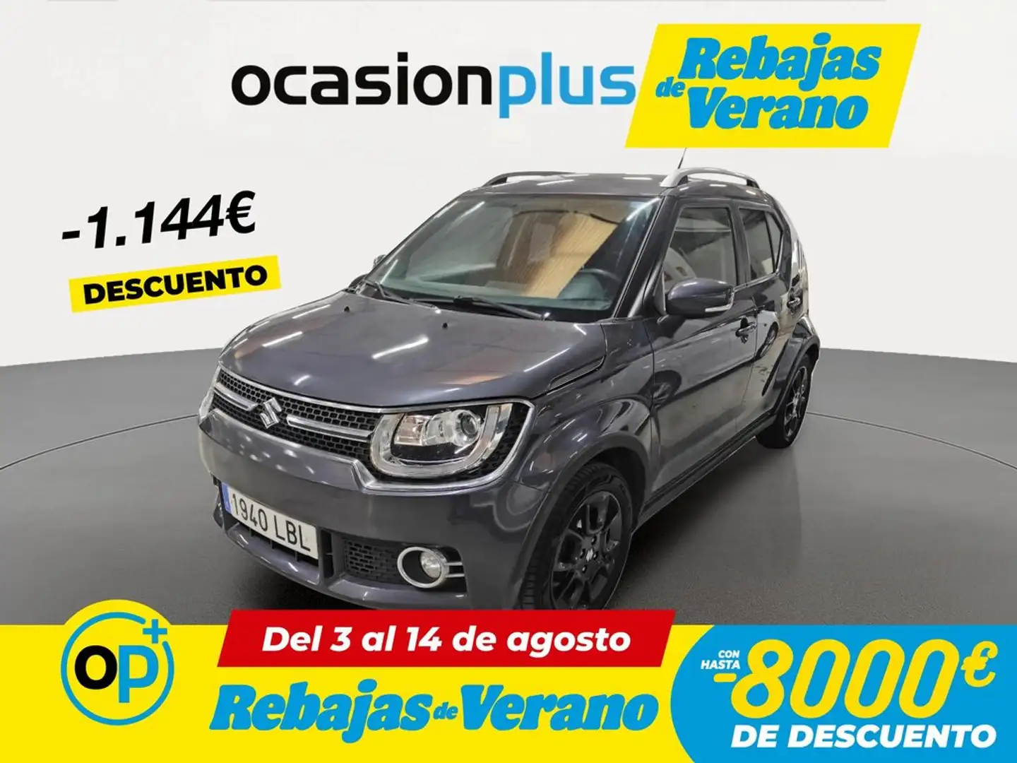 Suzuki Ignis 1.2 Mild Hybrid EVAP GLX 2WD Gris - 1