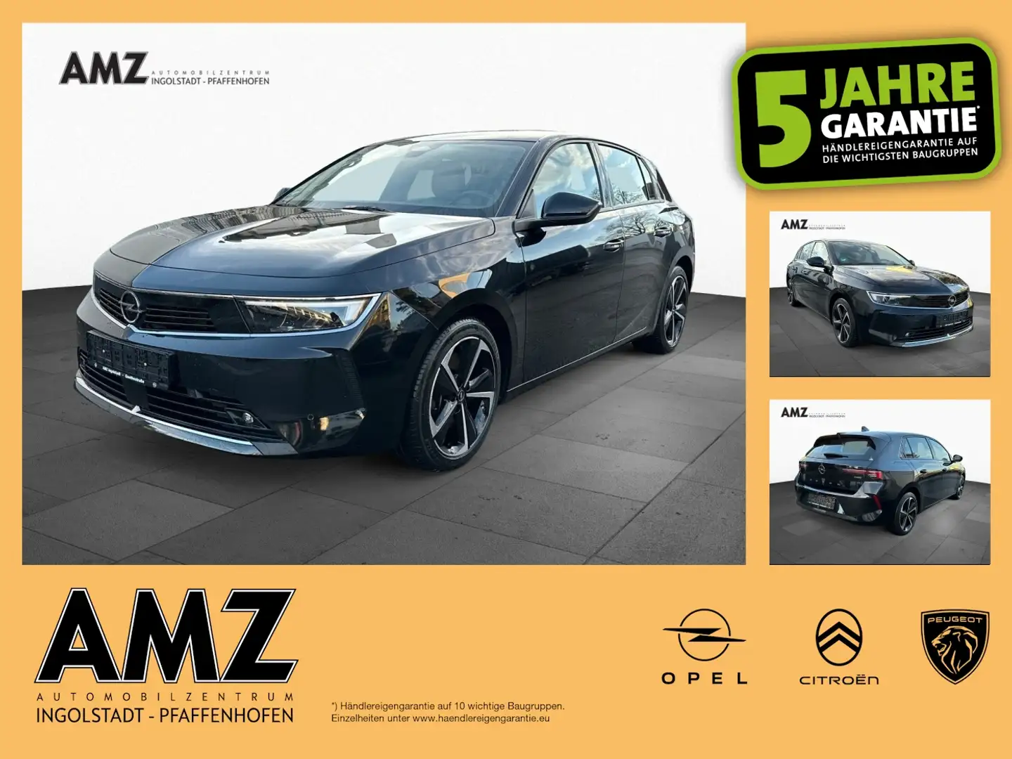 Opel Astra L 1.6 Turbo Plugin Edition LED+KlimaA+LM Noir - 1