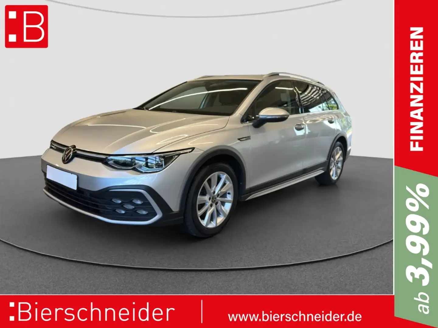 Volkswagen Golf Var. 2.0 TDI DSG 4Mo. Alltrack STANDH AHK VIEW ACC Silber - 1