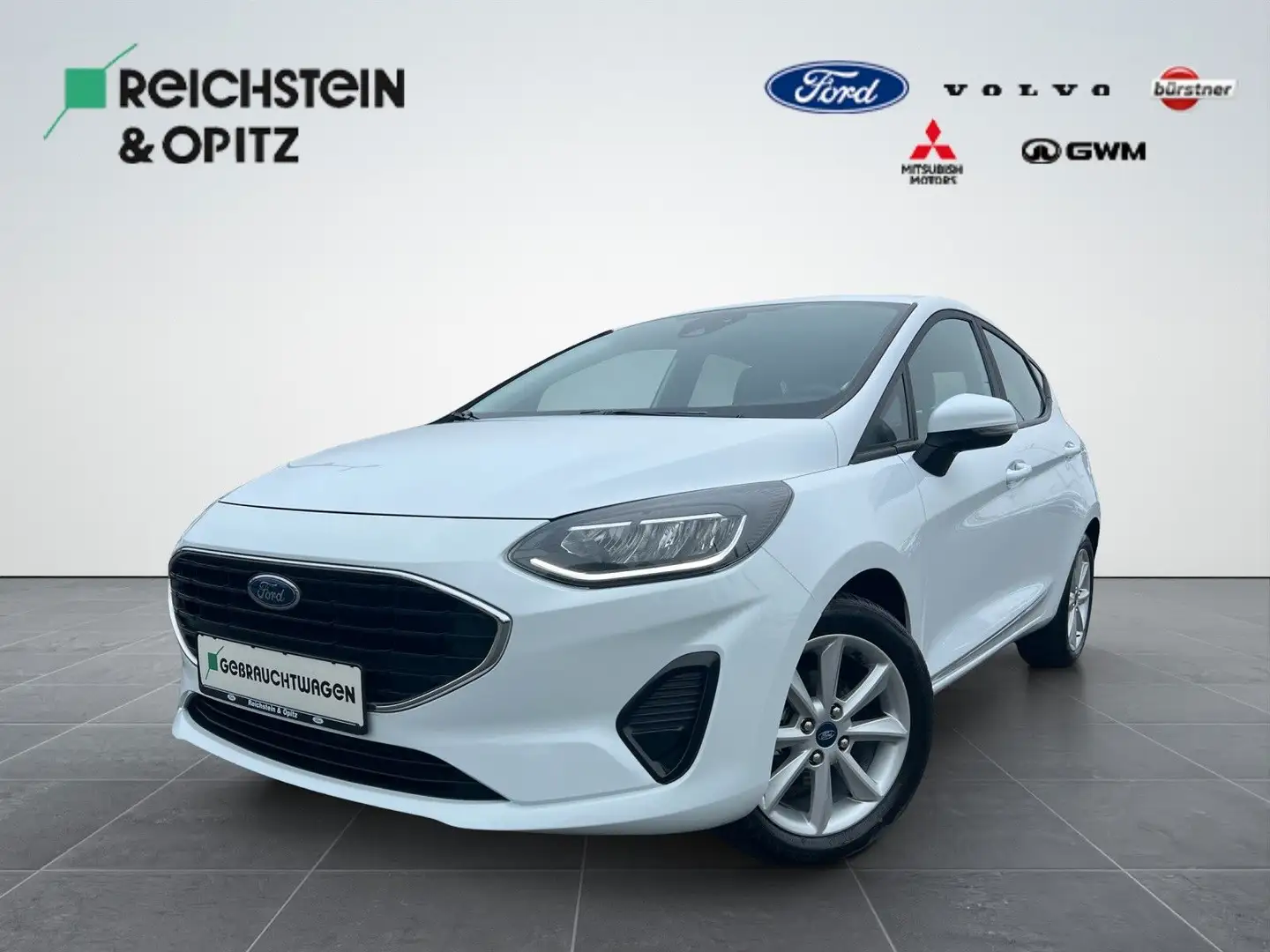 Ford Fiesta 1,0 EcoBoost 74kW Cool & Connect Weiß - 1