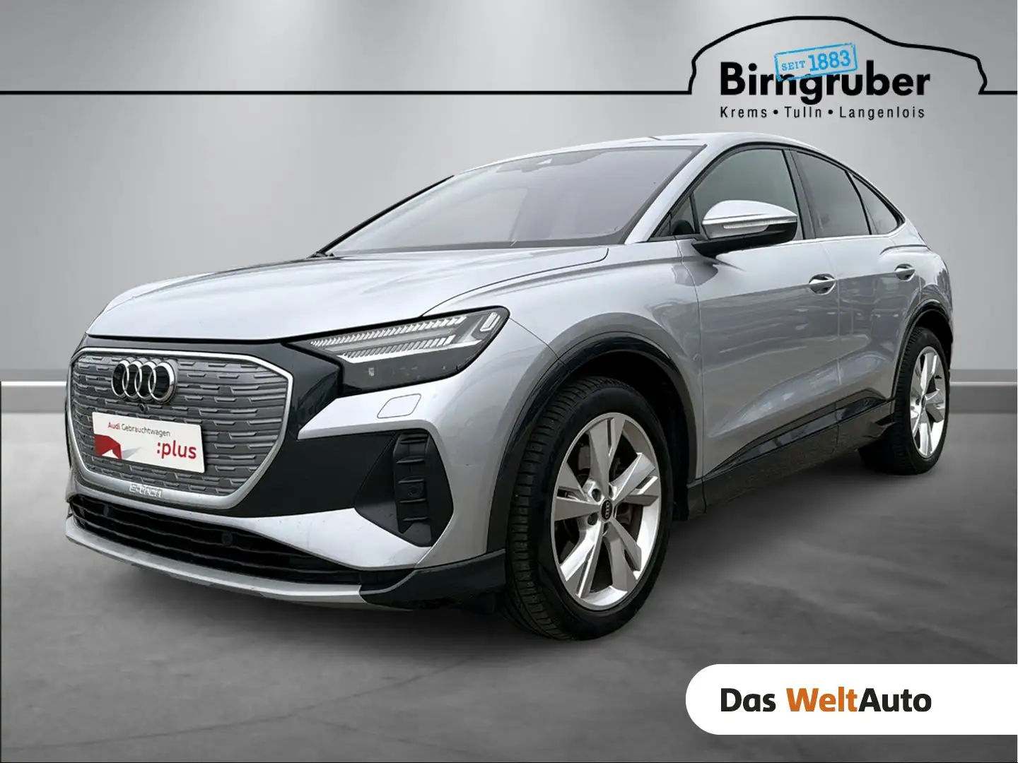Audi Q4 e-tron Audi Q4 Sportback 50 e-tron quattro Silber - 1