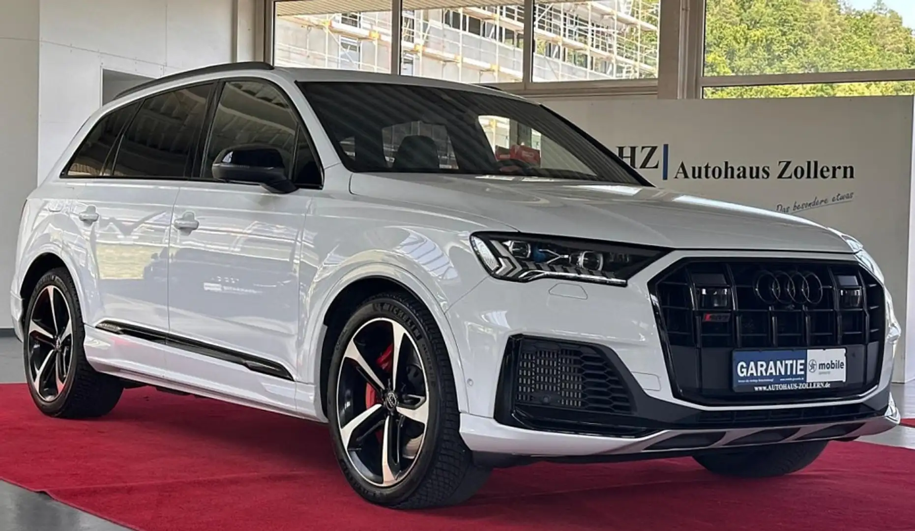 Audi SQ7 4.0 TDI quattro 7Sitze PANO HUD AHK STANDHZ ACC 36 Blanc - 1