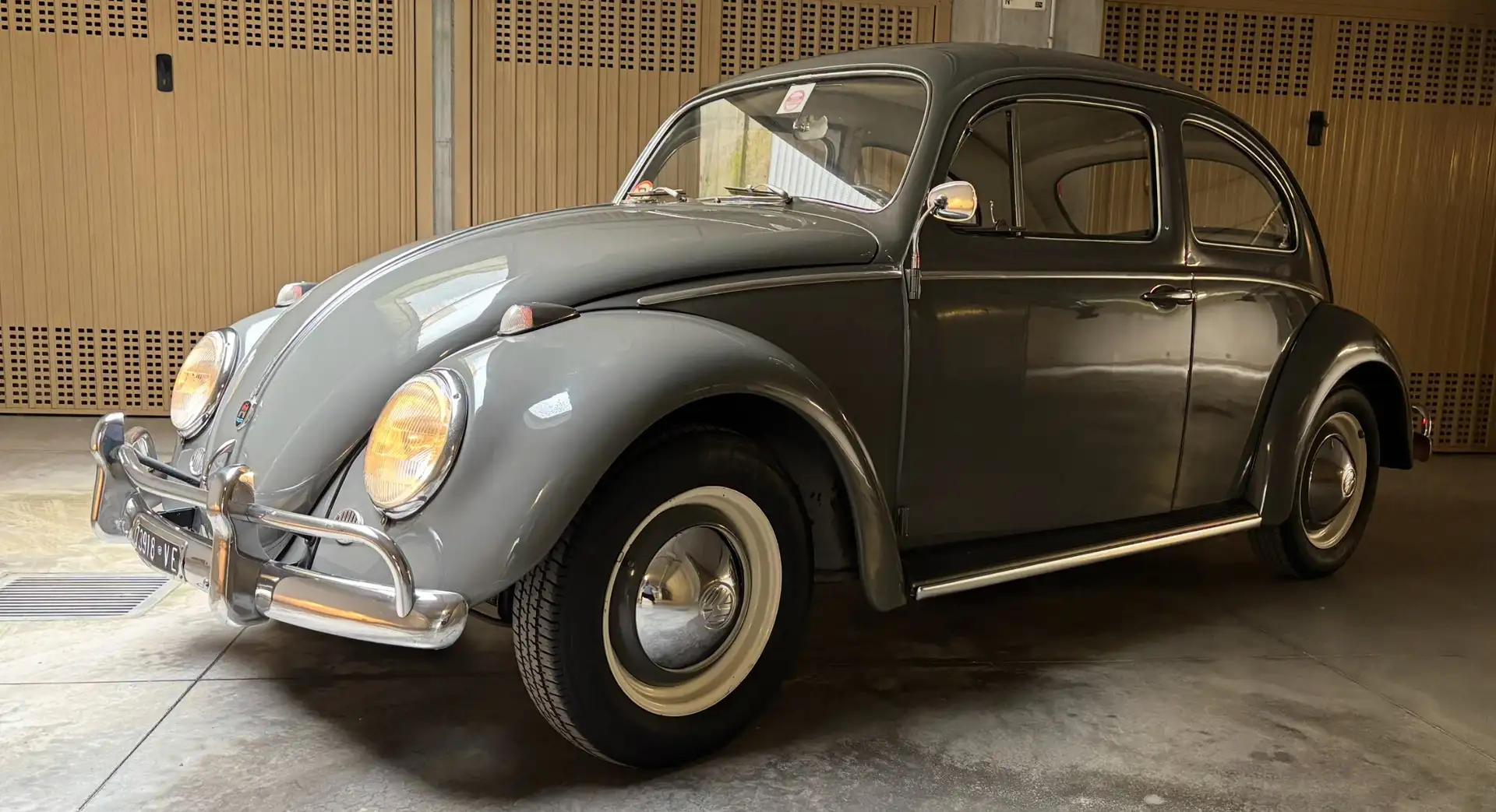 Volkswagen Maggiolino 6Volt Gris - 2