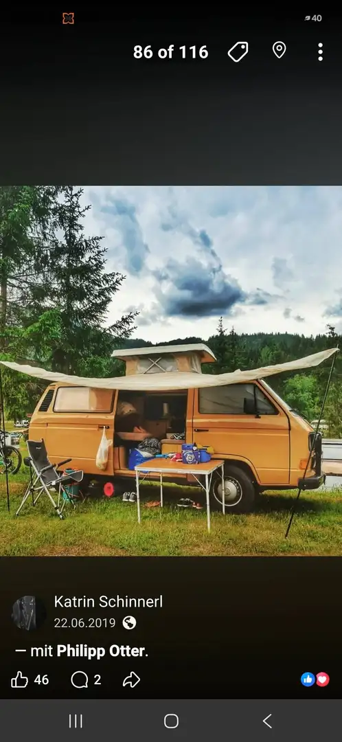 Volkswagen T3 Vanagon syncro TD Braun - 2