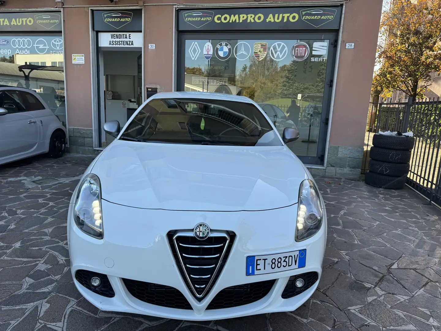 Alfa Romeo Giulietta 1.6 jtdm Veloce 6 MARCE unico proprietario Bianco - 1