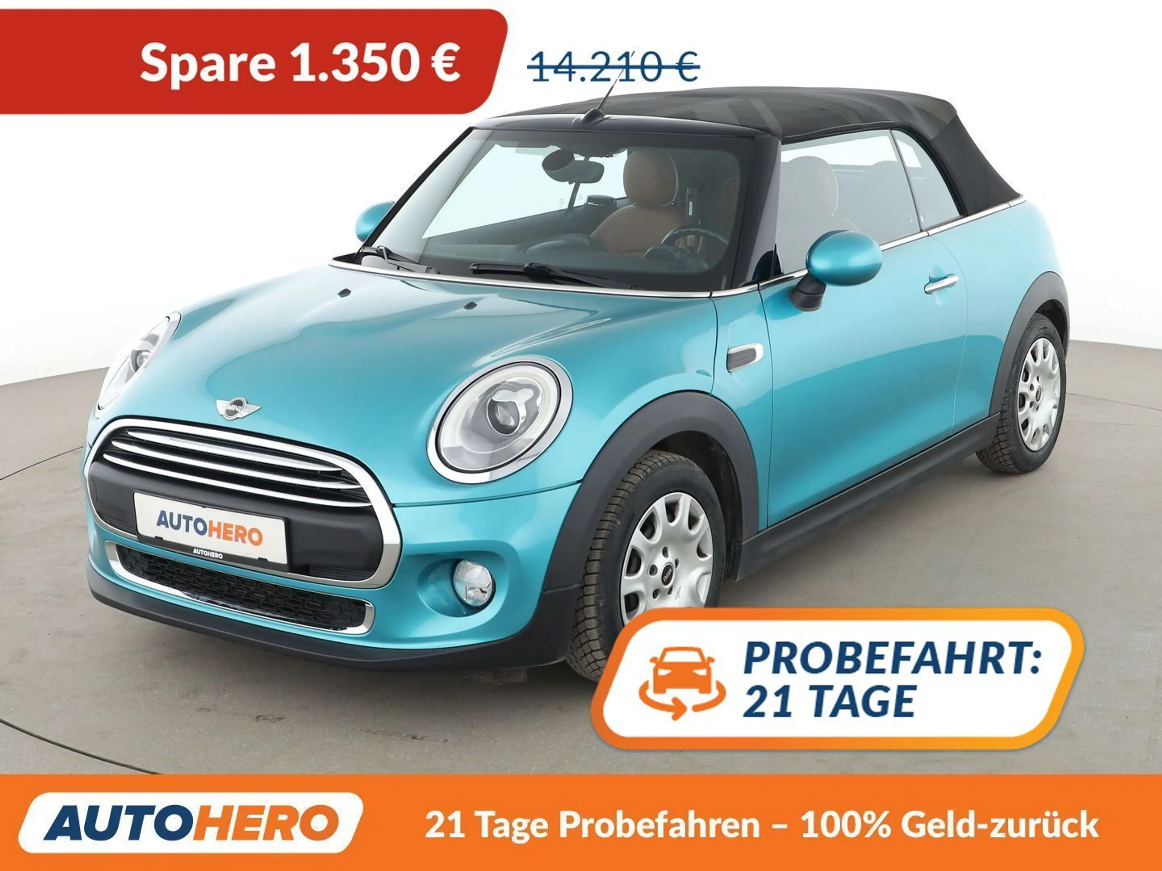 MINI One Cabrio One*TEMPO*PDC*SHZ*LIM*AMBIENTE*KLIMA*