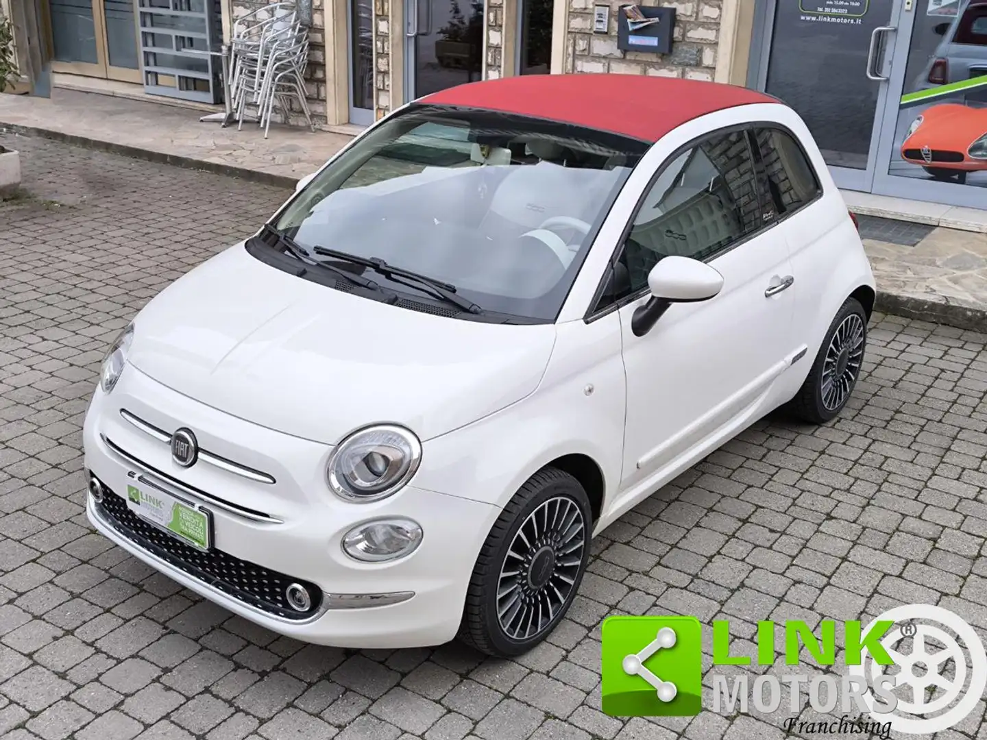 Fiat 500C 1.2 S-S - NEOPATENTATI - CABRIO Bianco - 1
