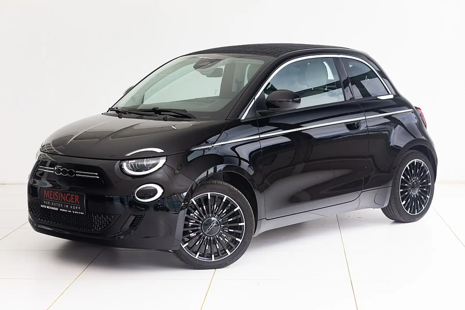 Fiat 500C Elektro La Prima 42 kWh Schwarz - 1