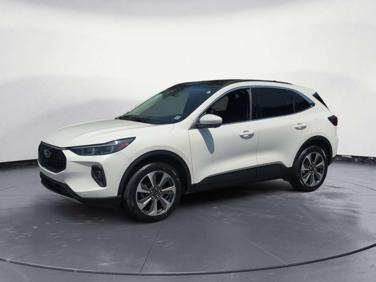 White 2024 Ford Escape Hybrid SUV / Crossover All-Wheel Drive Automatic