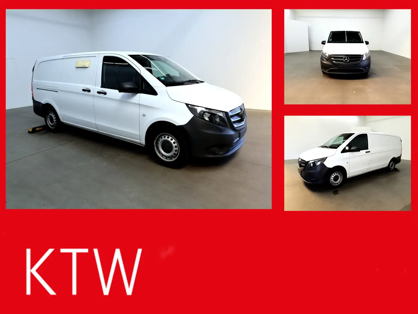 Mercedes-Benz Vito114CDI KA lang ,Klima,Sortimo Regalsystem Blanc - 1