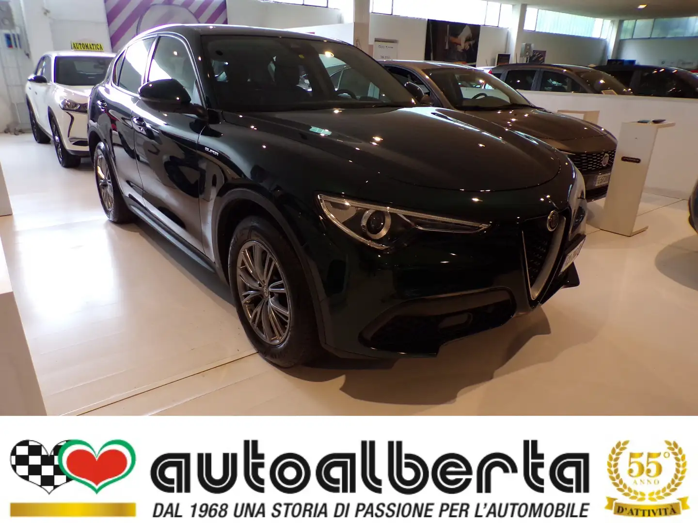 Alfa Romeo Stelvio SUPER 2.2 JTDM 160cv auto Verde - 1