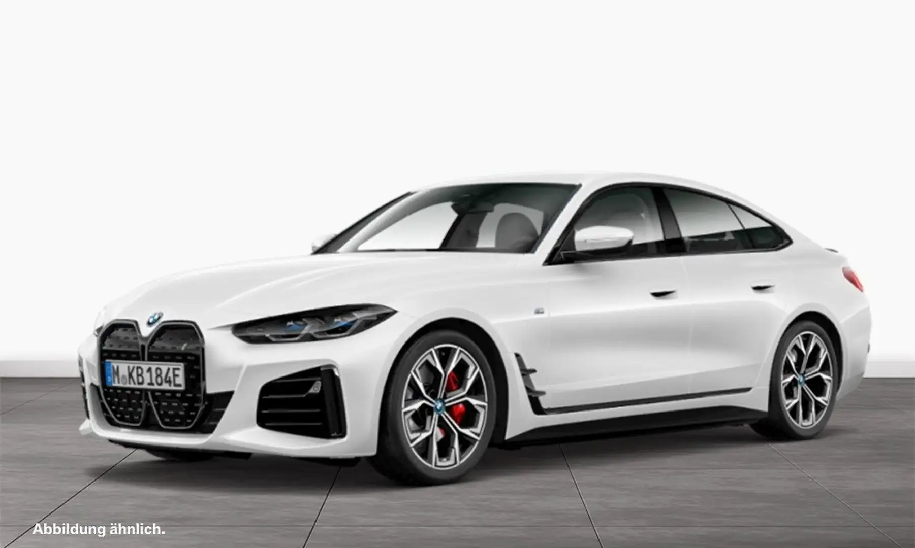 BMW i4 eDrive35 Gran Coupé M Sportpaket HK HiFi DAB Weiß - 1