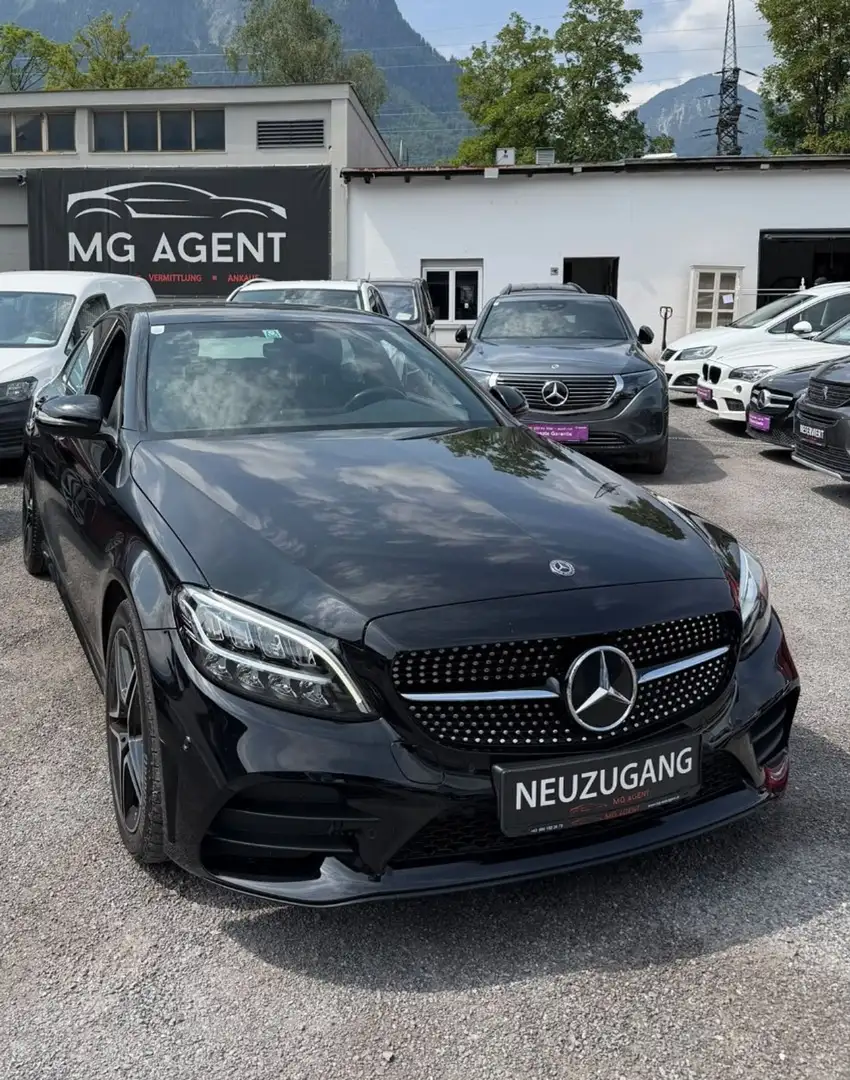 Mercedes-Benz C 180 C-Klasse C 180 d AMG Line Schwarz - 1