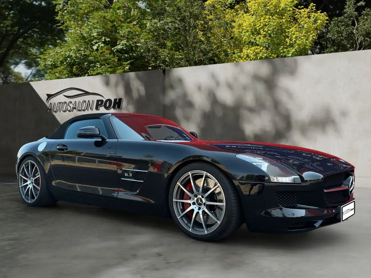 Mercedes-Benz SLS Roadster Noir - 1