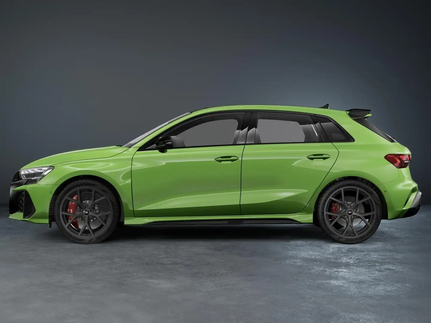 Audi RS3 Sportback FACELIFT 15.000€ ERSPARNIS!! RS-ABGAS... Grün - 2