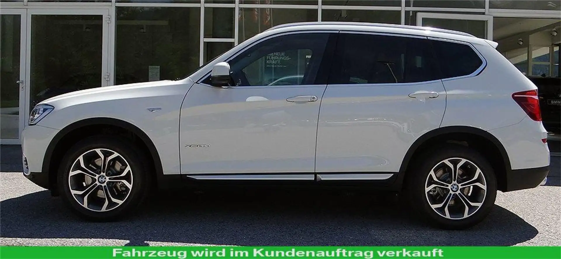 BMW X3 xDrive20d Blanc - 2