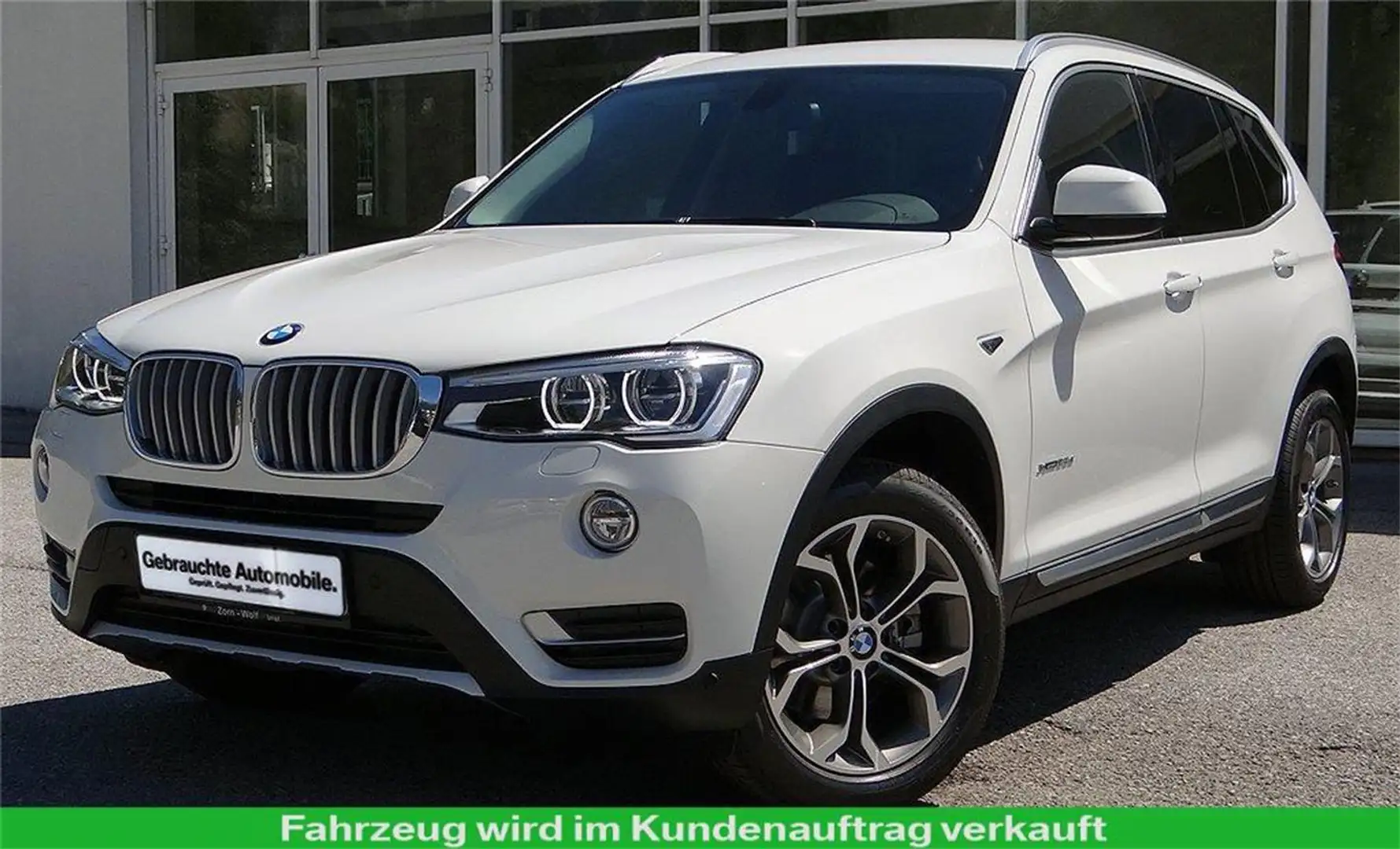 BMW X3 xDrive20d Blanc - 1