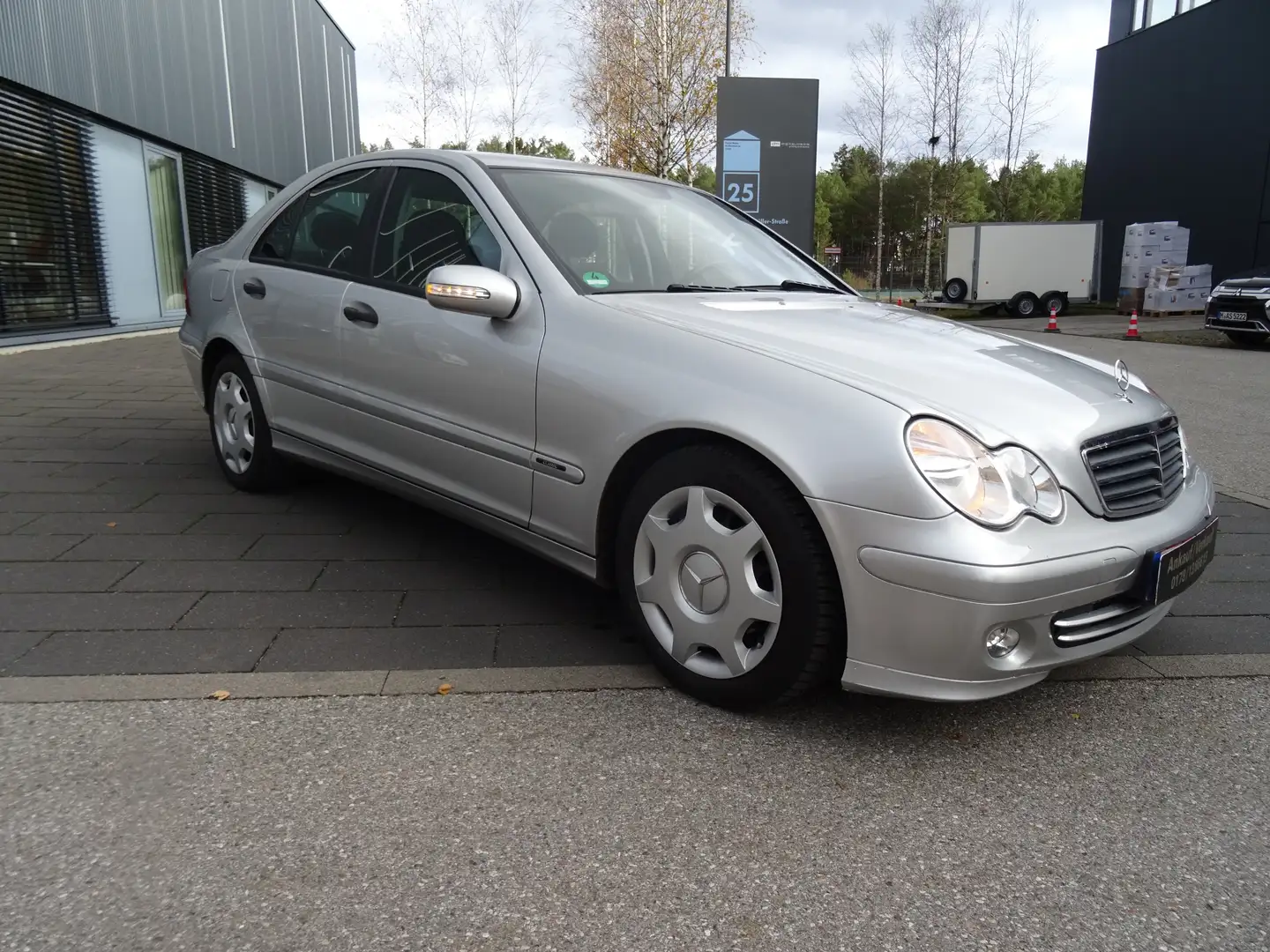 Mercedes-Benz C 180 C 180 Kompressor (203.046)-2.Hand-AHK Silber - 2